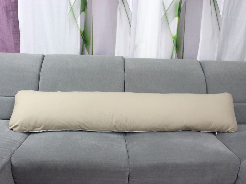 Tulící polštář BÉŽOVÝ PUNTÍK XXL, 100% bavlna obrázek 2162