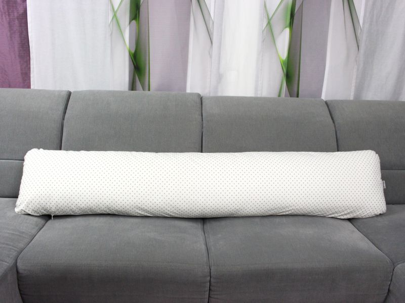 Tulící polštář BÉŽOVÝ PUNTÍK XXL, 100% bavlna obrázek 2165