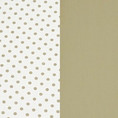 Potah na Tulící polštář Matýsek, PUNTÍK BÉŽOVÝ, 100% bavlna obrázek 1351