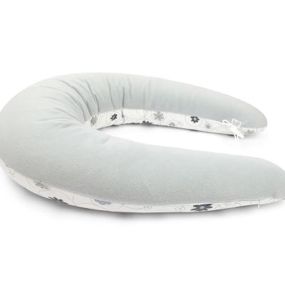 Těhotenský a kojicí polštář Maxi LOUKA ŠEDÁ colormix 205cm obrázek 2238