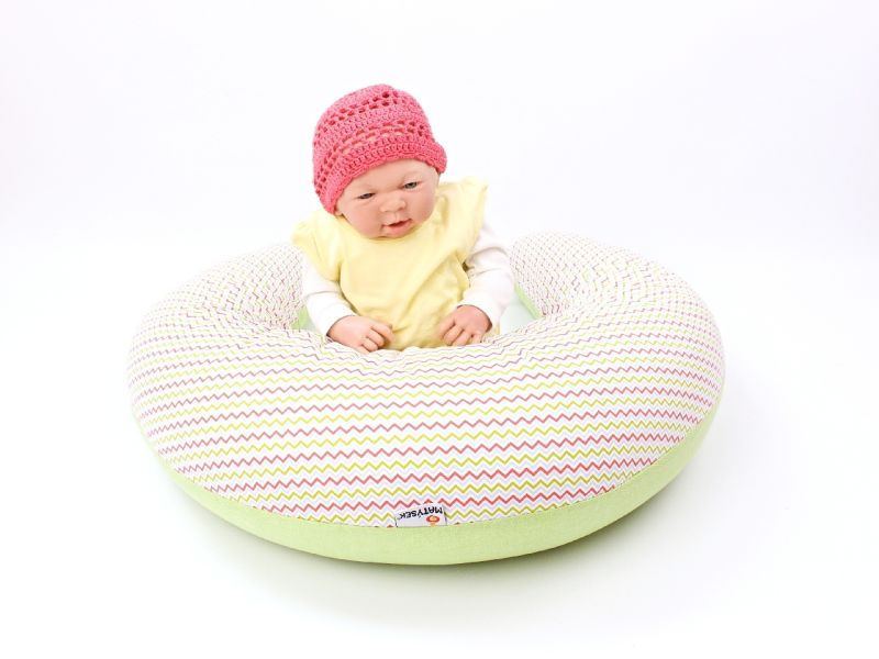 Kojící polštář Maxi VLNKY 100% bavlna obrázek 1658