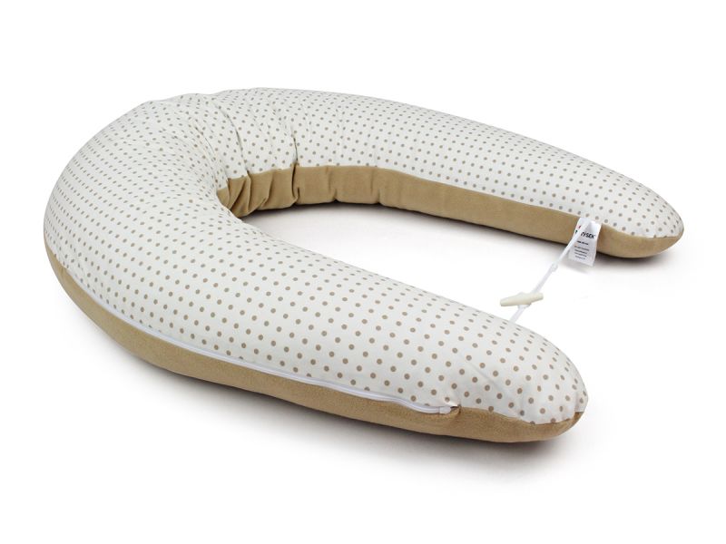 Kojicí polštář Standard PUNTÍK béžový, colormix obrázek 2174